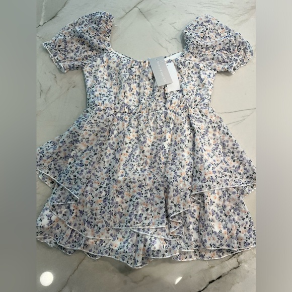 Size Medium- Honey and Sparkle Romper Dress - Picture 2 of 4